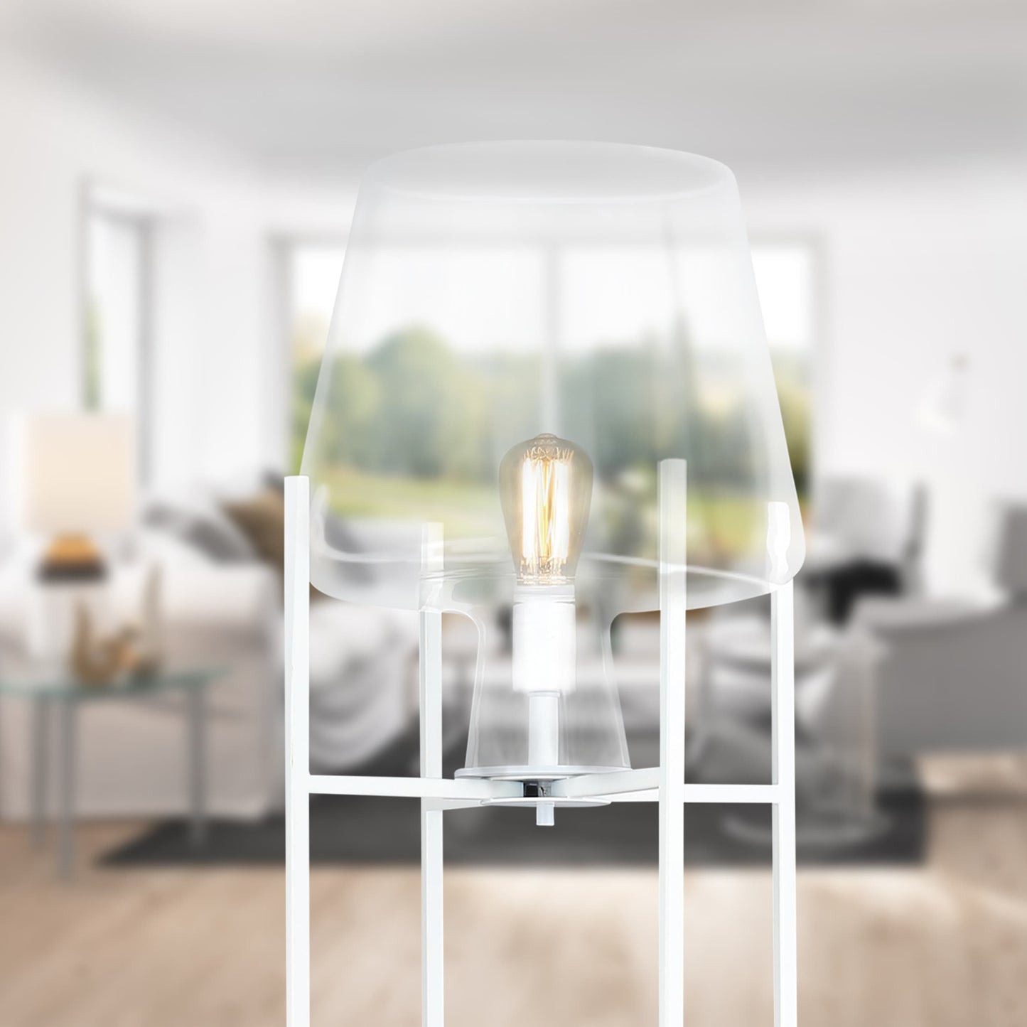 Clear/ White-