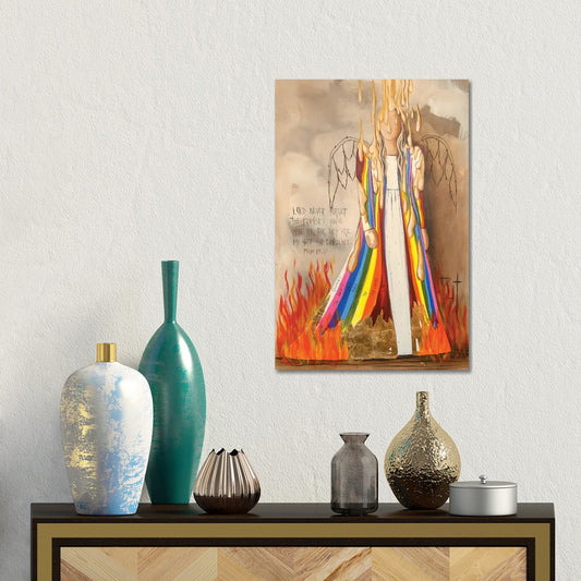Lord Never Forget by Ruth's Angels - Canvas Gallery Wrap