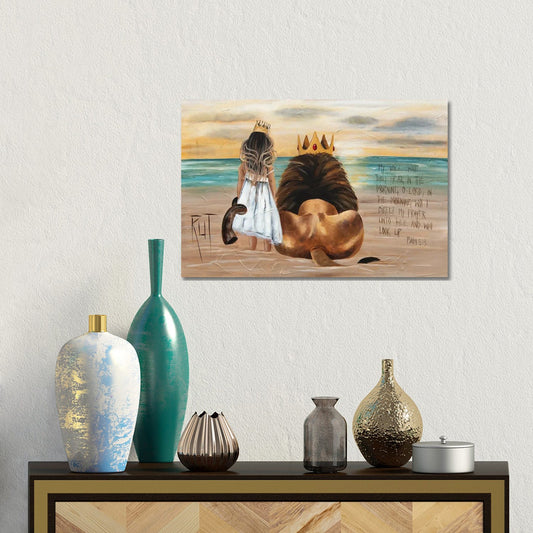 My Voice Shalt by Ruth's Angels - Canvas Gallery Wrap