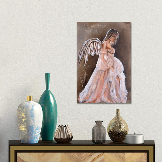 Tell Your Mountain by Ruth's Angels - Canvas Gallery Wrap