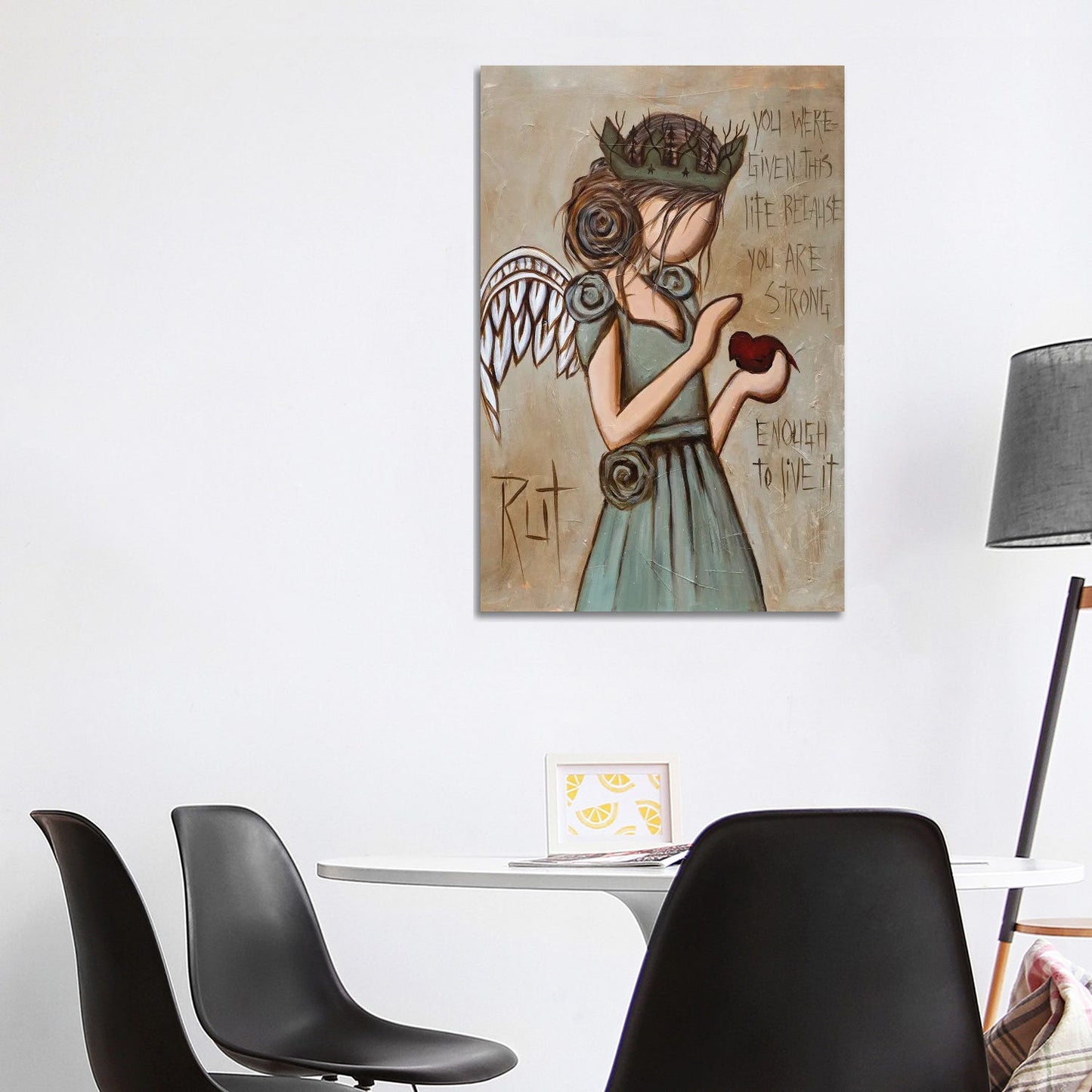 Strong Enough by Ruth's Angels - Canvas Gallery Wrap