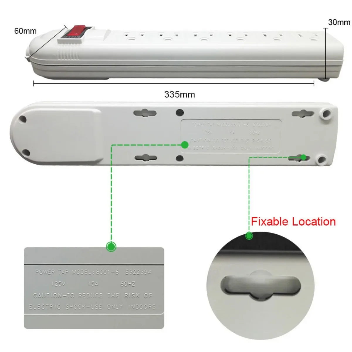 2-Outlet Power-