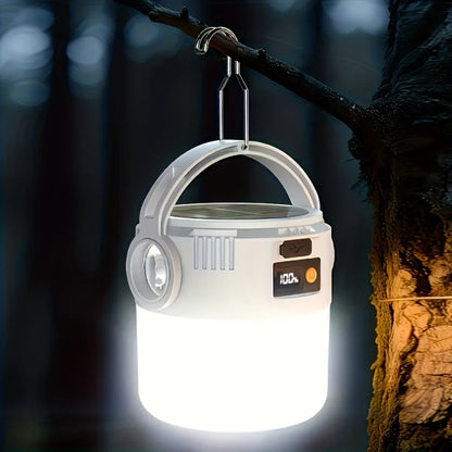Solar-Powered Tent Light