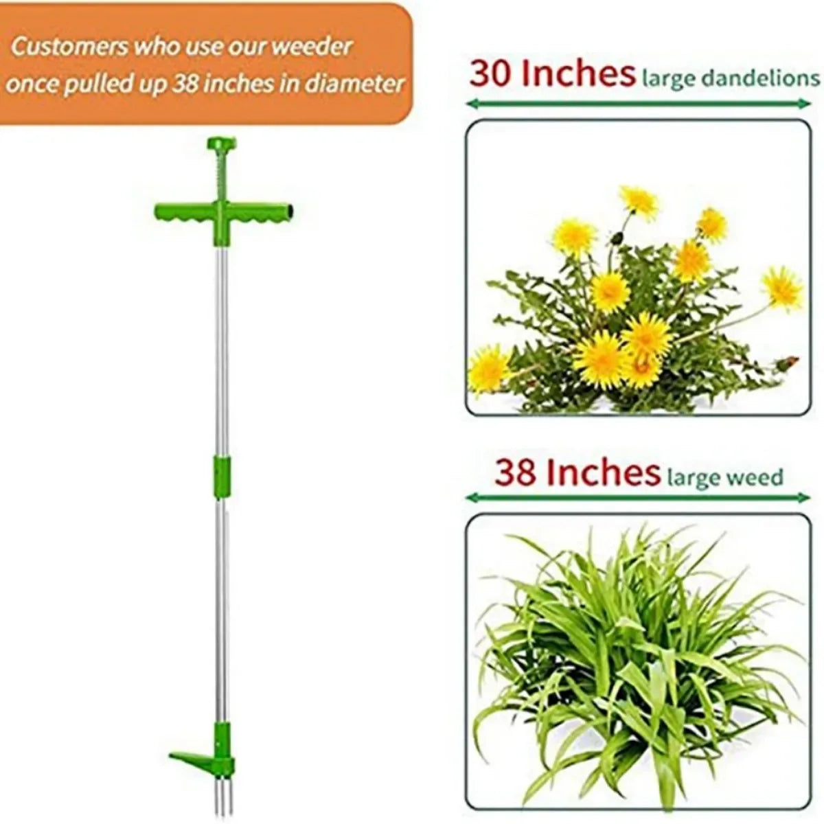 Stand-Up Weed Puller Tool
