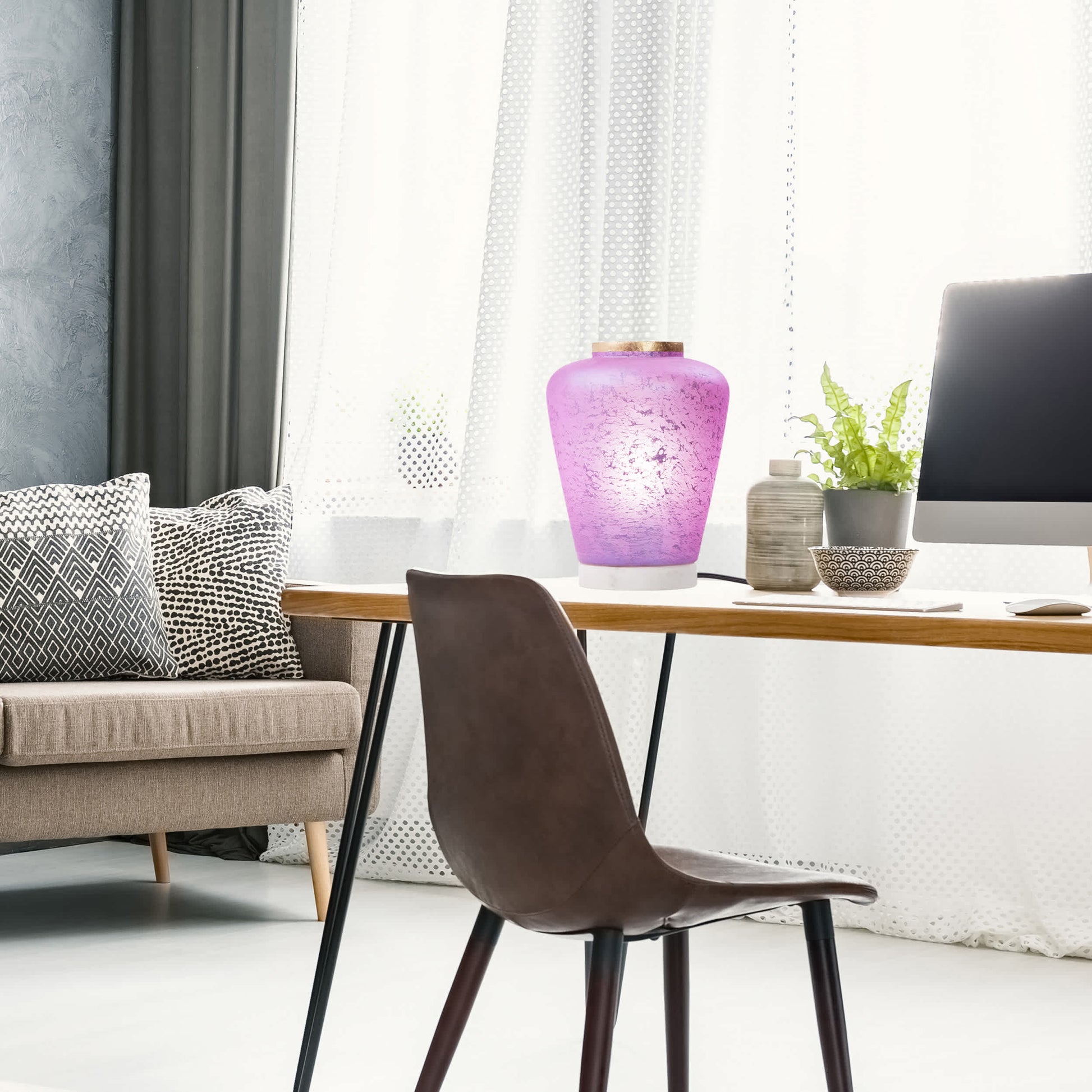 Pink/Purple/ Gold/ White-