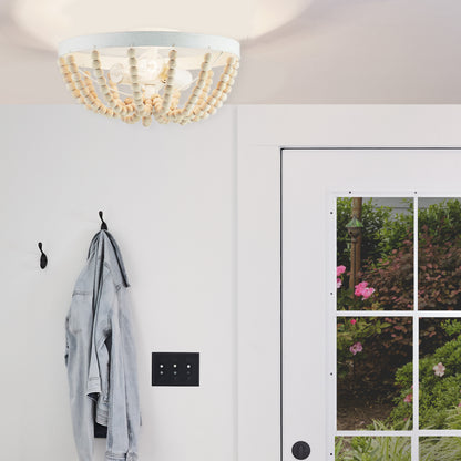 River of Goods 15" Delilah Boho Semi-Flush Mount Ceiling Fixture