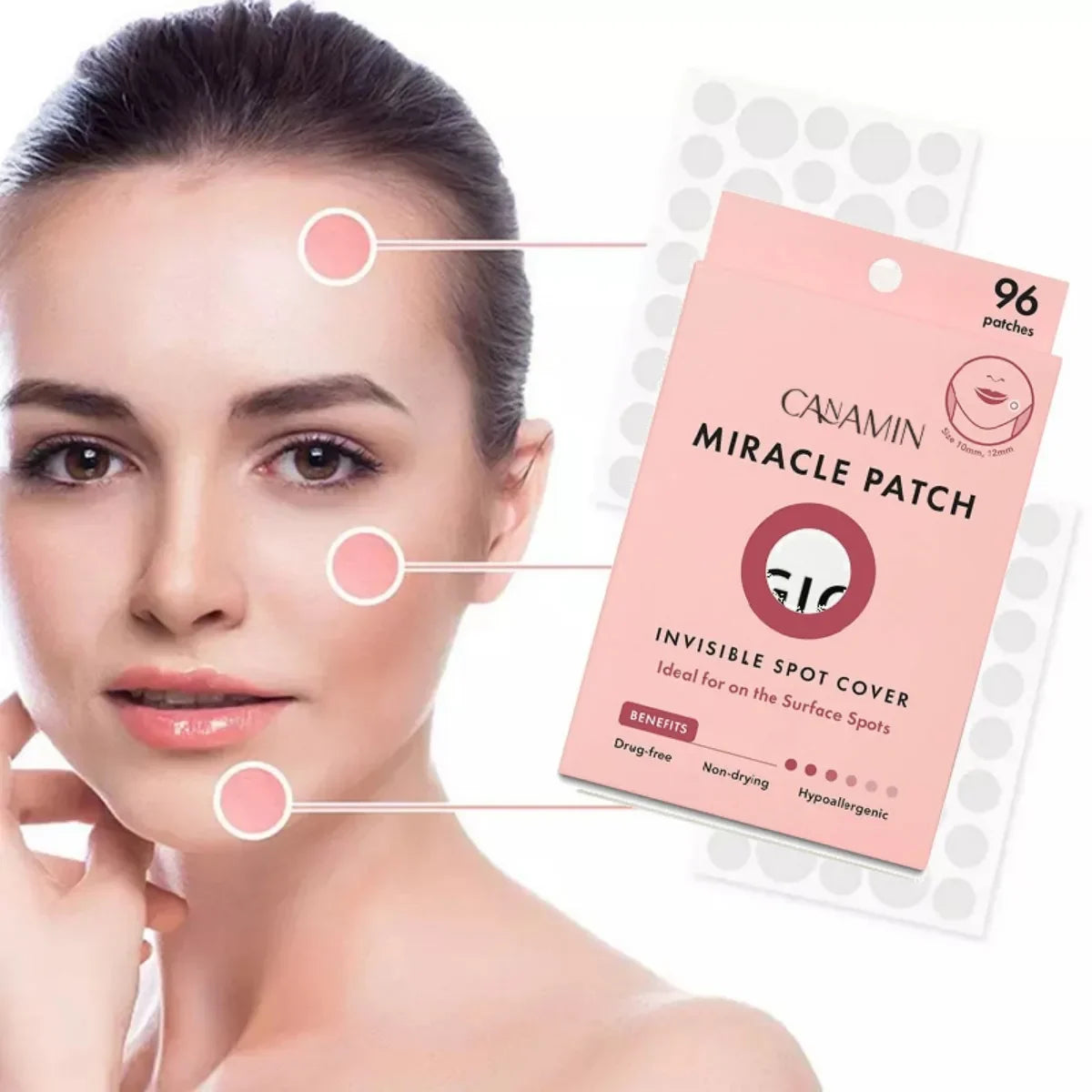 Ultra-Thin Waterproof Acne Spot Patches