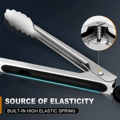 3-Piece Stainless Steel BBQ Tongs