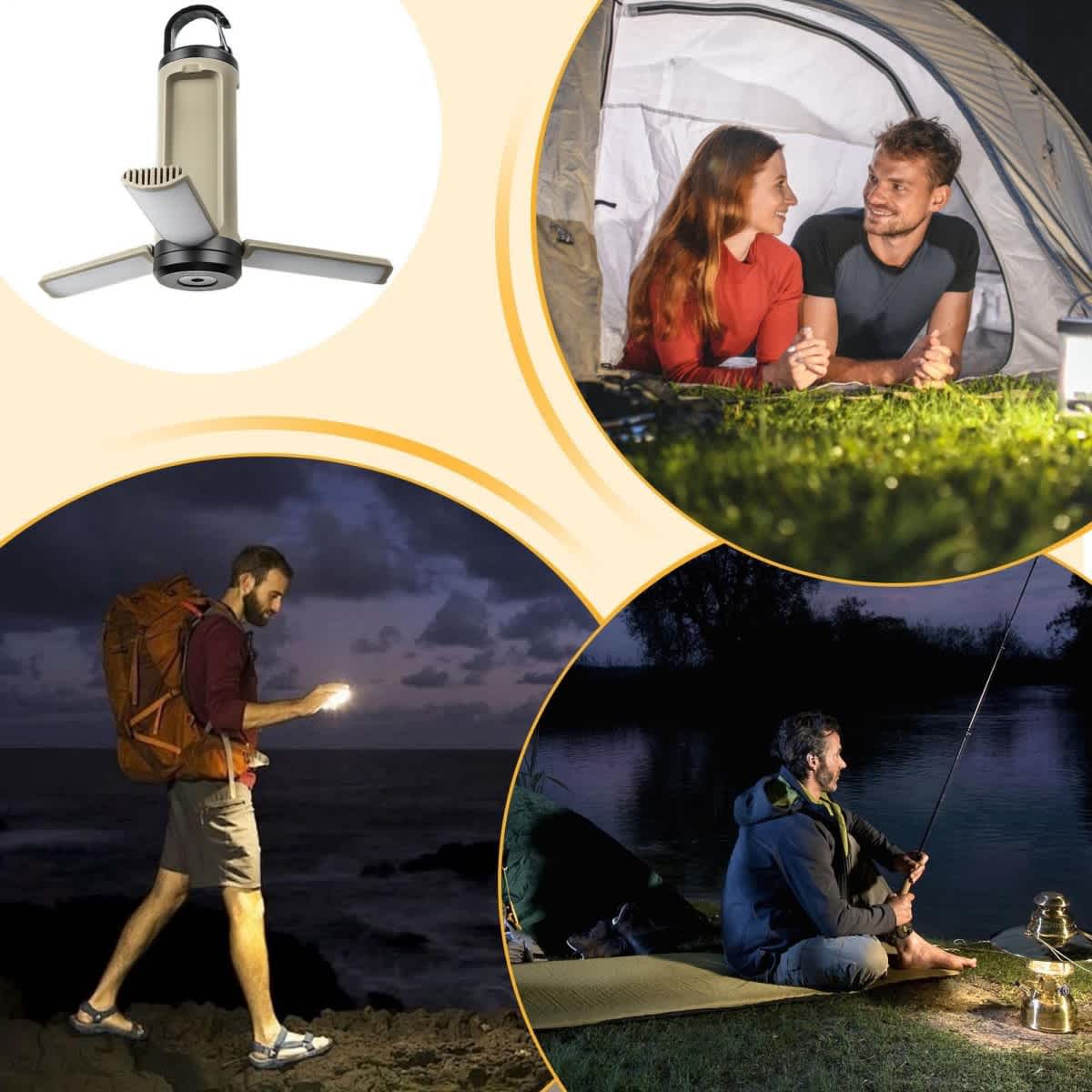 360°Foldable LED Camping Lantern – Zulily
