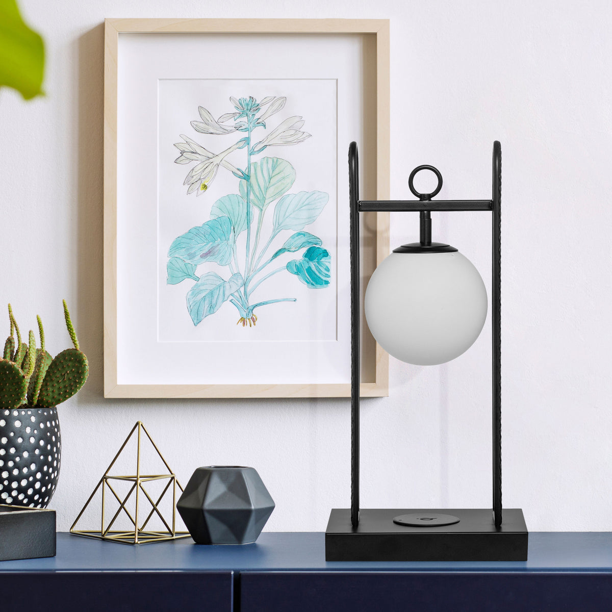 River of Goods 17" H Matrix Color Changing LED Table Lamp
