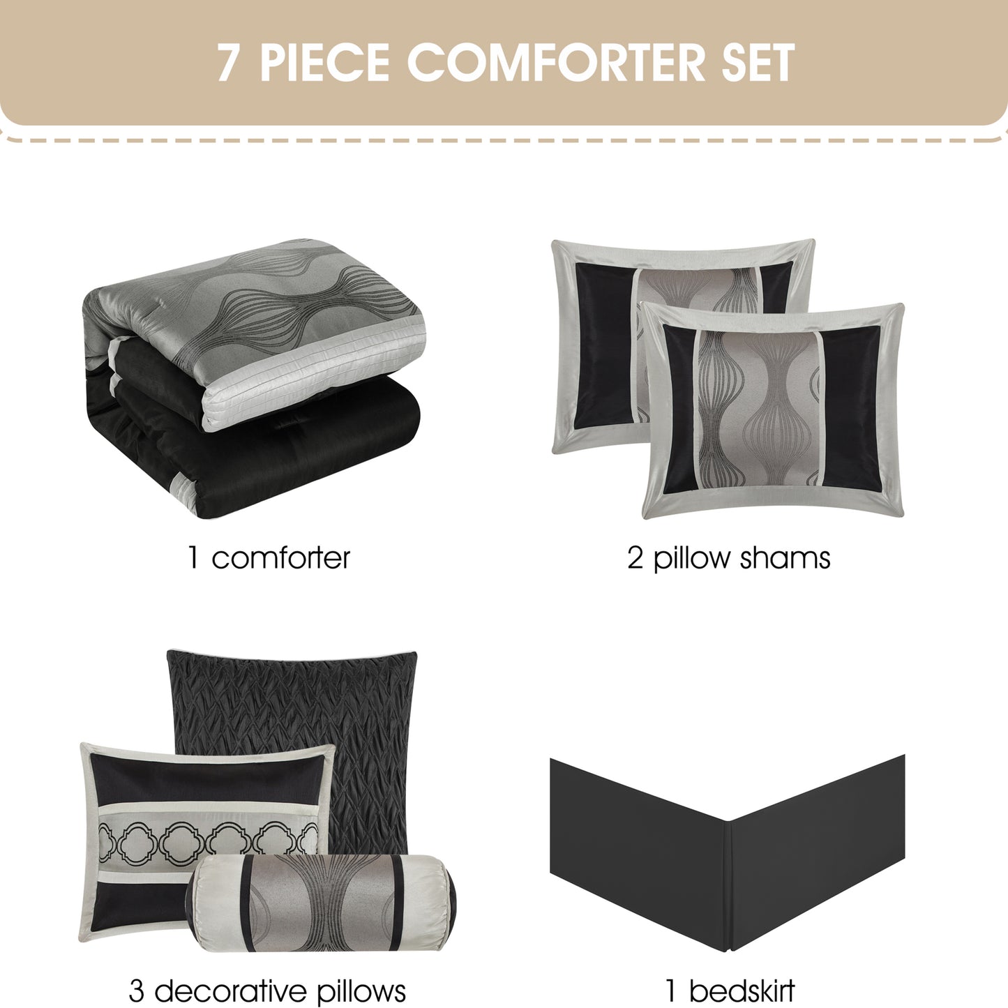 Black Silver-