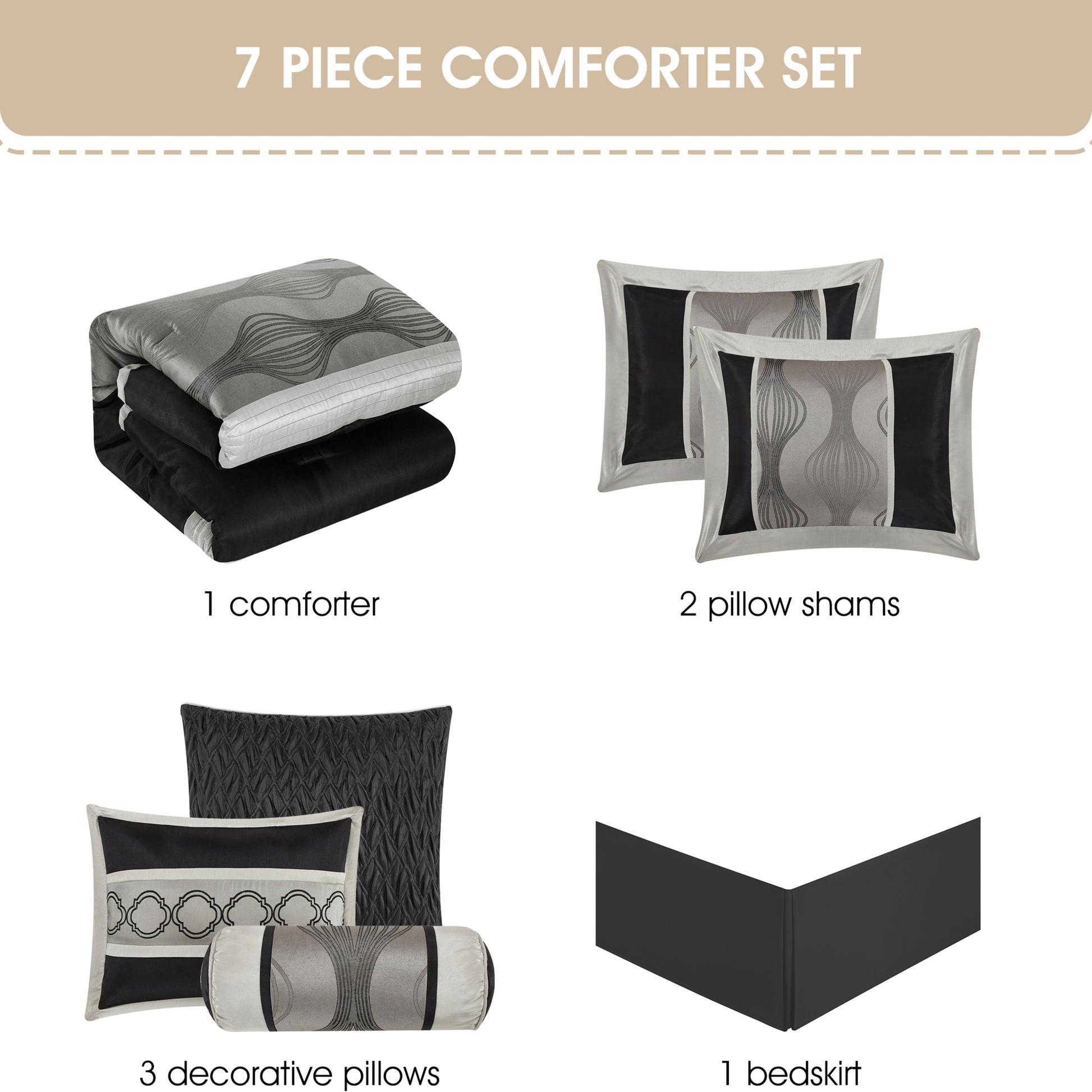 Black Silver-