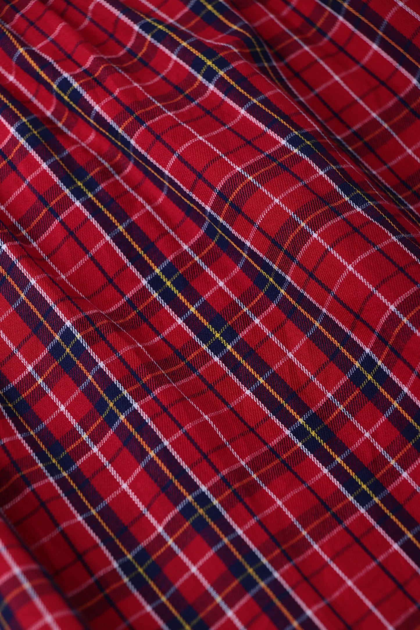 Beebay Shoulder frill check dress Red