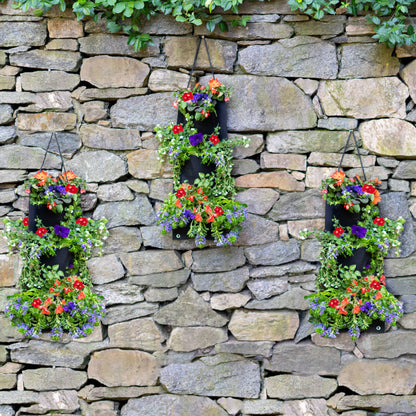 Hummingbird Flower Seed Hanging Planter Bag with Soil Block