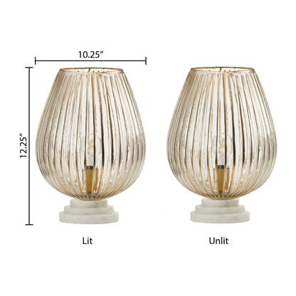 Gold/ Clear/ White-