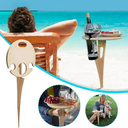 Multi-Functional Beach Table