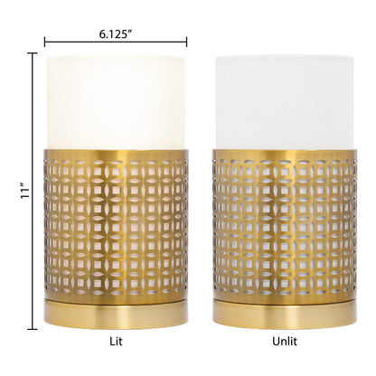 Gold/ White-