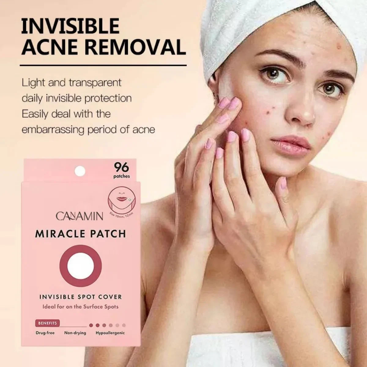 Ultra-Thin Waterproof Acne Spot Patches