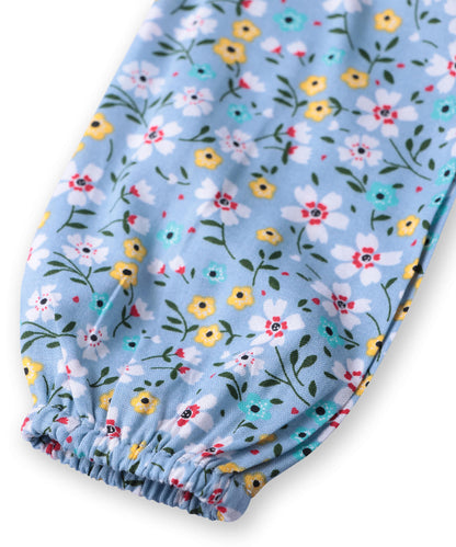 Beebay Button -through printed A-line dress
