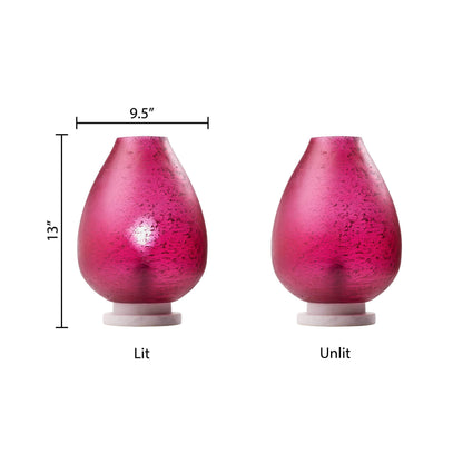 Fuchsia/ White-