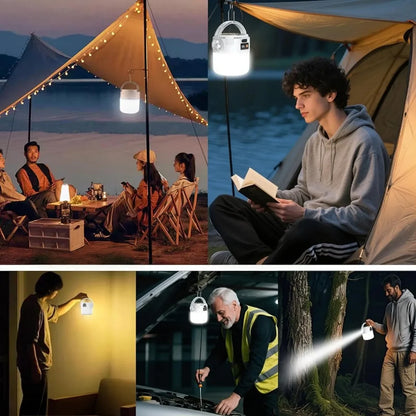 Solar-Powered Tent Light