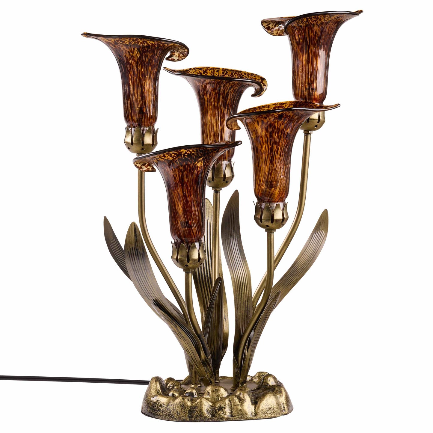 Amber/Brown/Brass-
