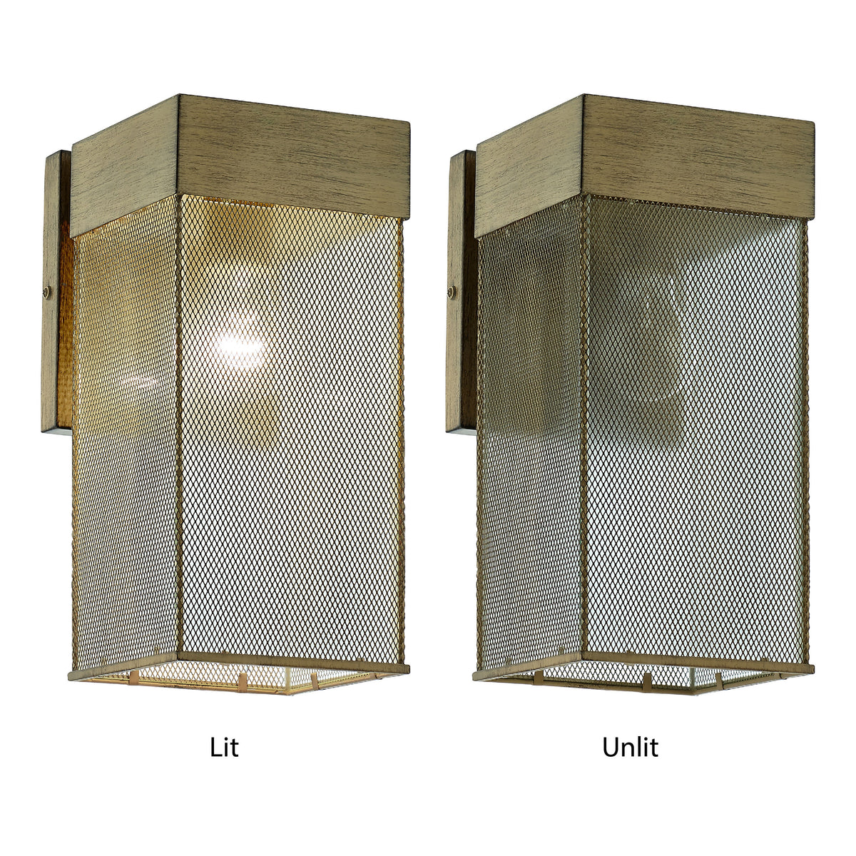 River of Goods 13.25" Dixsie Farmhouse Exterior Light Fixture Sconce