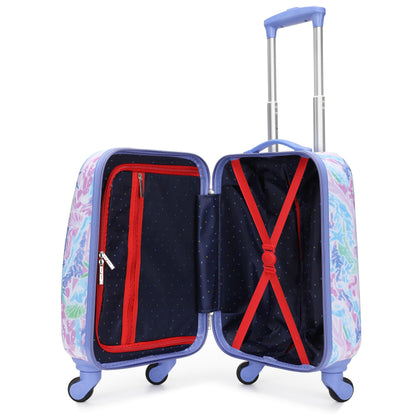 Nautica Kids 18" Airline Approved Carry-on Suitcase | Pastel Shell
