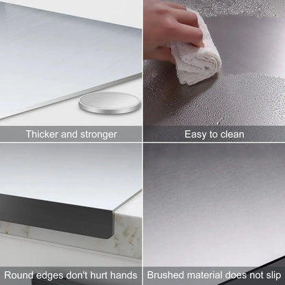 Stainless Steel Multifunctional Kitchen Prep Board
