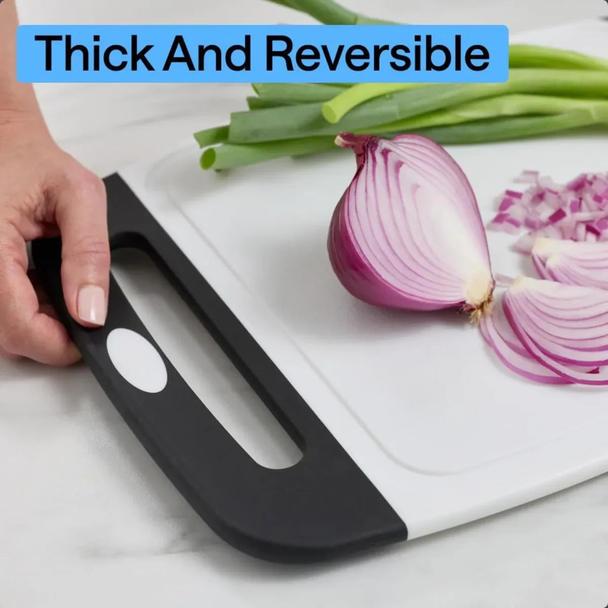 Non-Slip Double-Sided Cutting Board