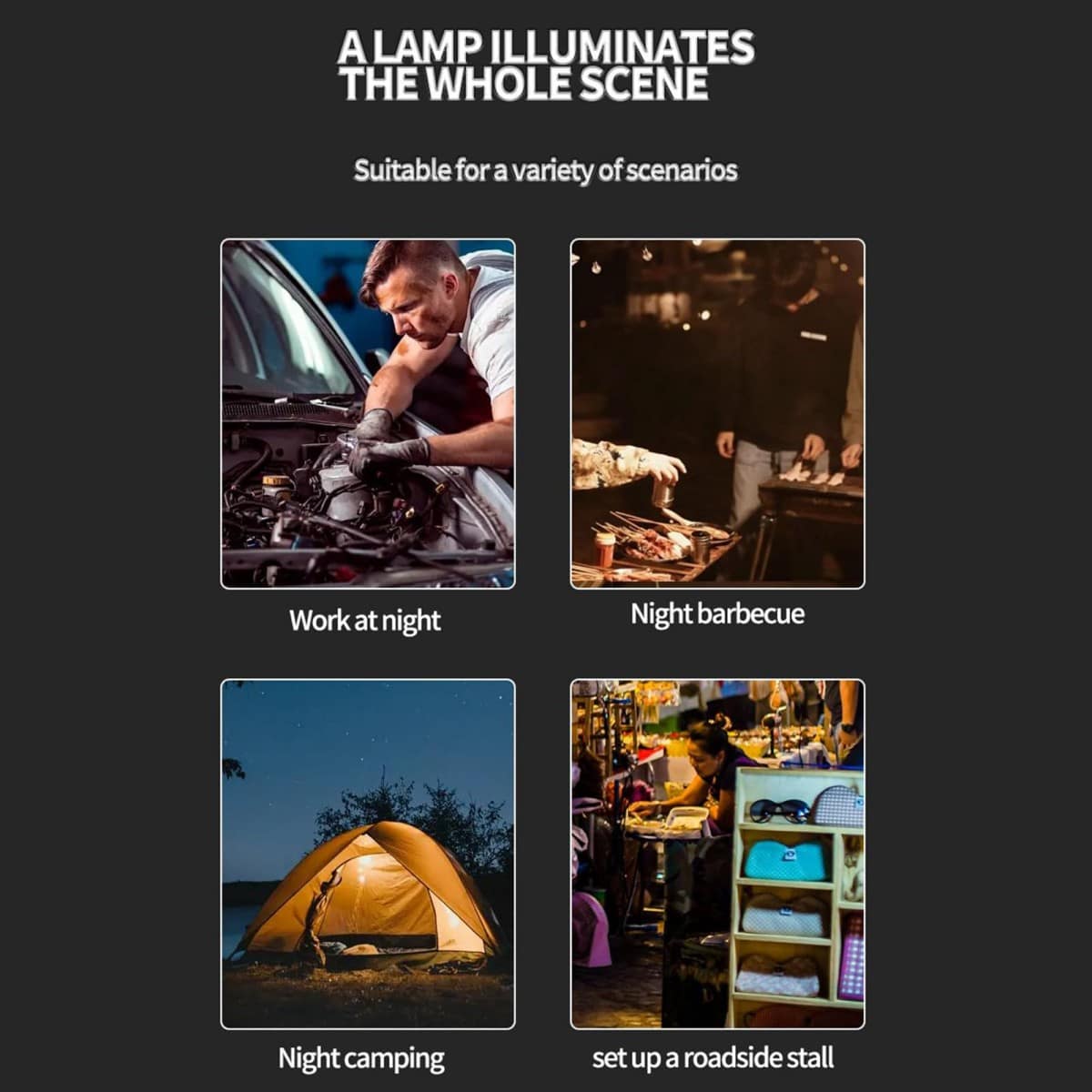 360°Foldable LED Camping Lantern – Zulily
