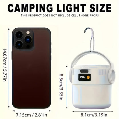 Solar-Powered Tent Light