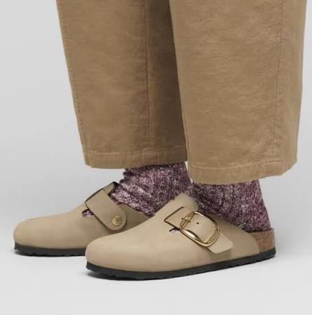 Birkenstock Boston Oiled Leather Tobacco Brown Clogs