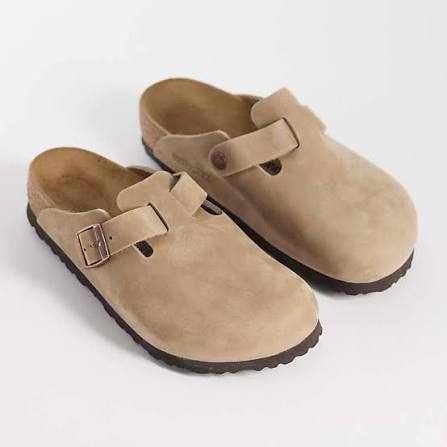 Birkenstock Boston Oiled Leather Tobacco Brown Clogs