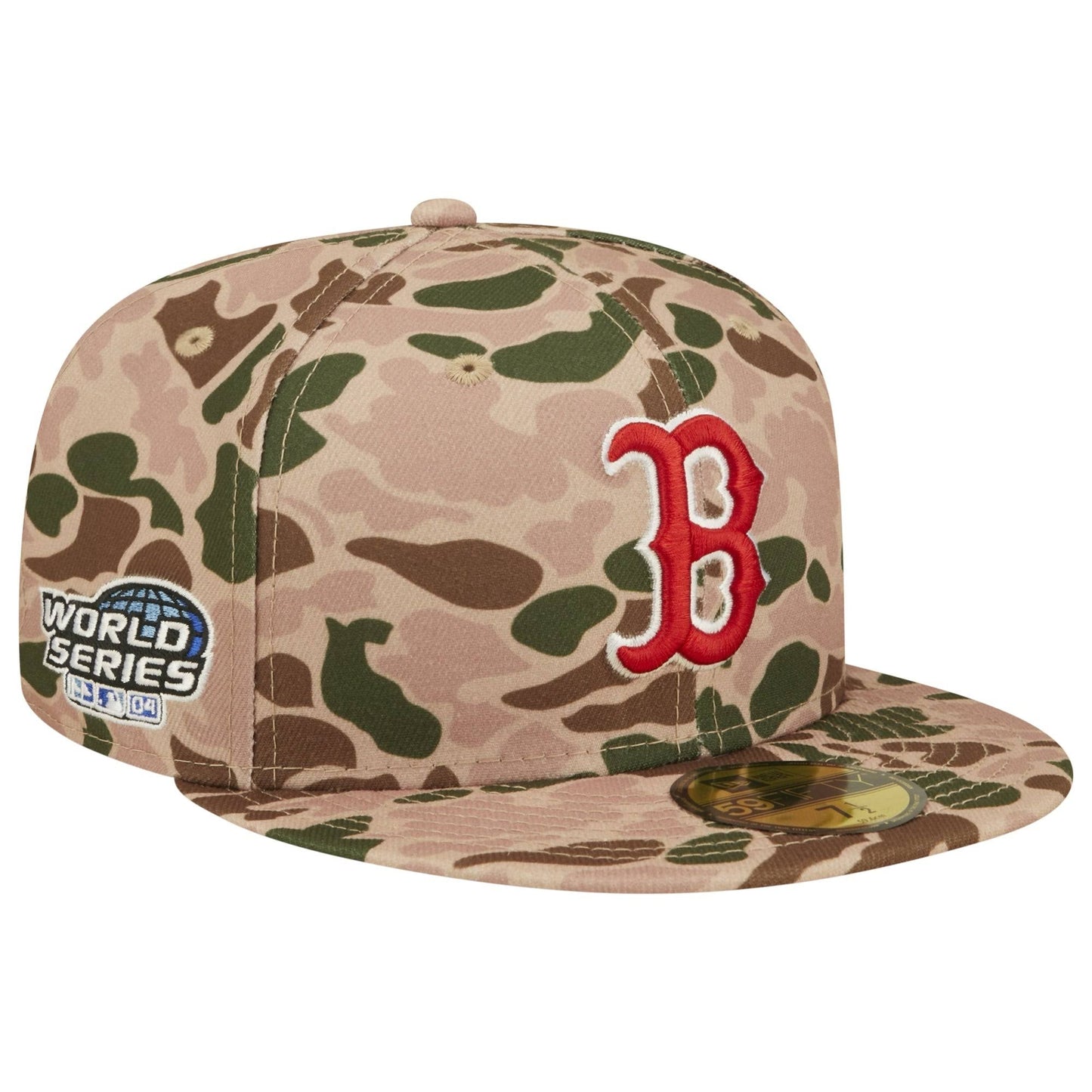 New Era Men's MLB Boston Red Sox 5950 Duck Camo Ws04 Fitted