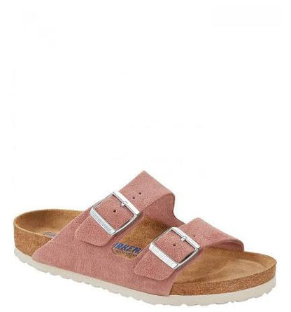Birkenstock Unisex Arizona Shearling Suede Leather Fichsia Tulip