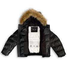 White Mark Women's Removable Fur Hoodie Bomber Leather Jacket