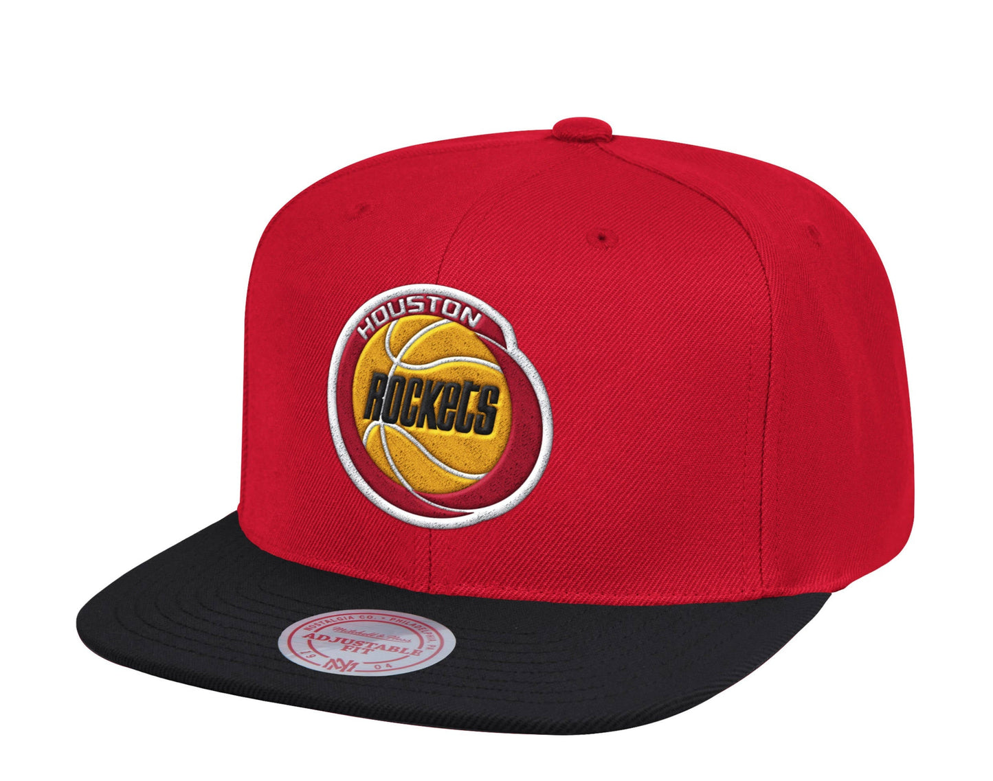 Mitchell & Ness Men's NBA Houston Rockets 2 Tone Classic Snapback