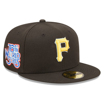 New Era Men's MLB Pittsburgh Pirates 5950 Cloud Under Fitted Hats