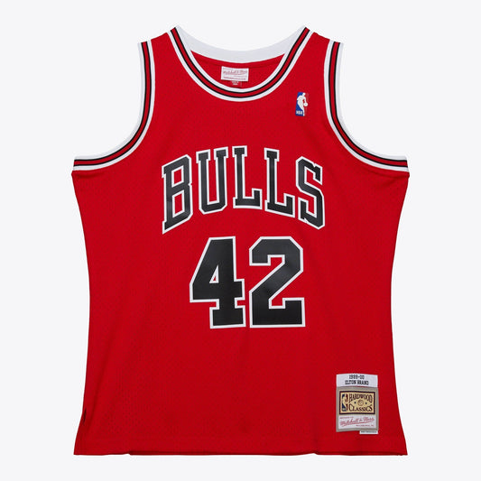 Mitchell & Ness Men's NBA Dark Jersey Bulls 1999 Elton Brand
