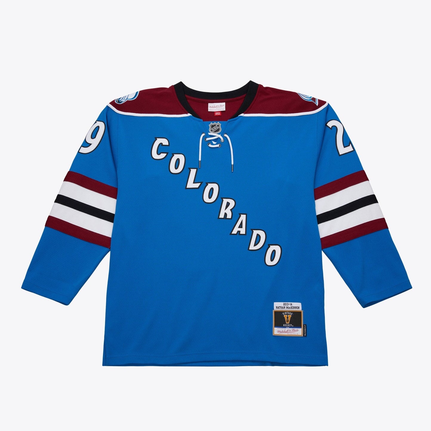Men's Mitchell & Ness Nhl Alternate Jersey Avalanche 2013 Nathan Mackinnon