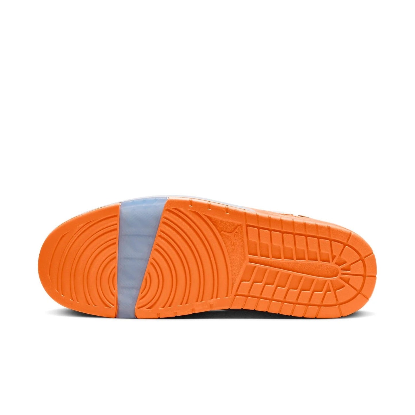 Air Jordan Men's Nu Retro 1 Low 'White Black Magma Orange' Sneakers