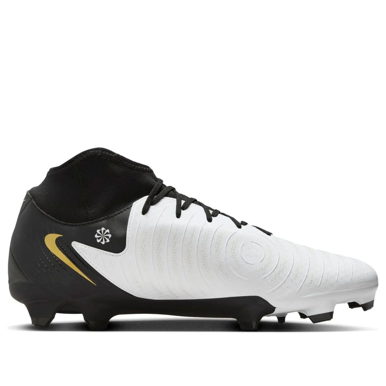 White/Metallic Gold Coin/Black-