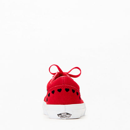 [vn000cy8reb] Preschool Vans Old Skool Hearts - Red/black