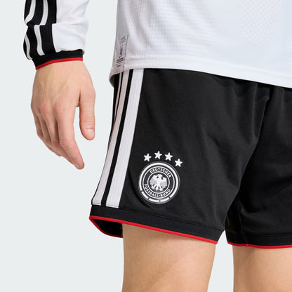 [jn2073] Mens Adidas Dfb Germany Home Shorts - Black