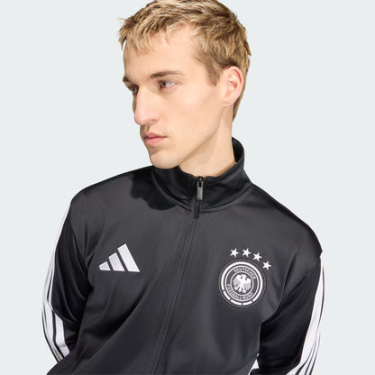 [jz9345] Mens Adidas Dfb Germany Dna Track Top - Black