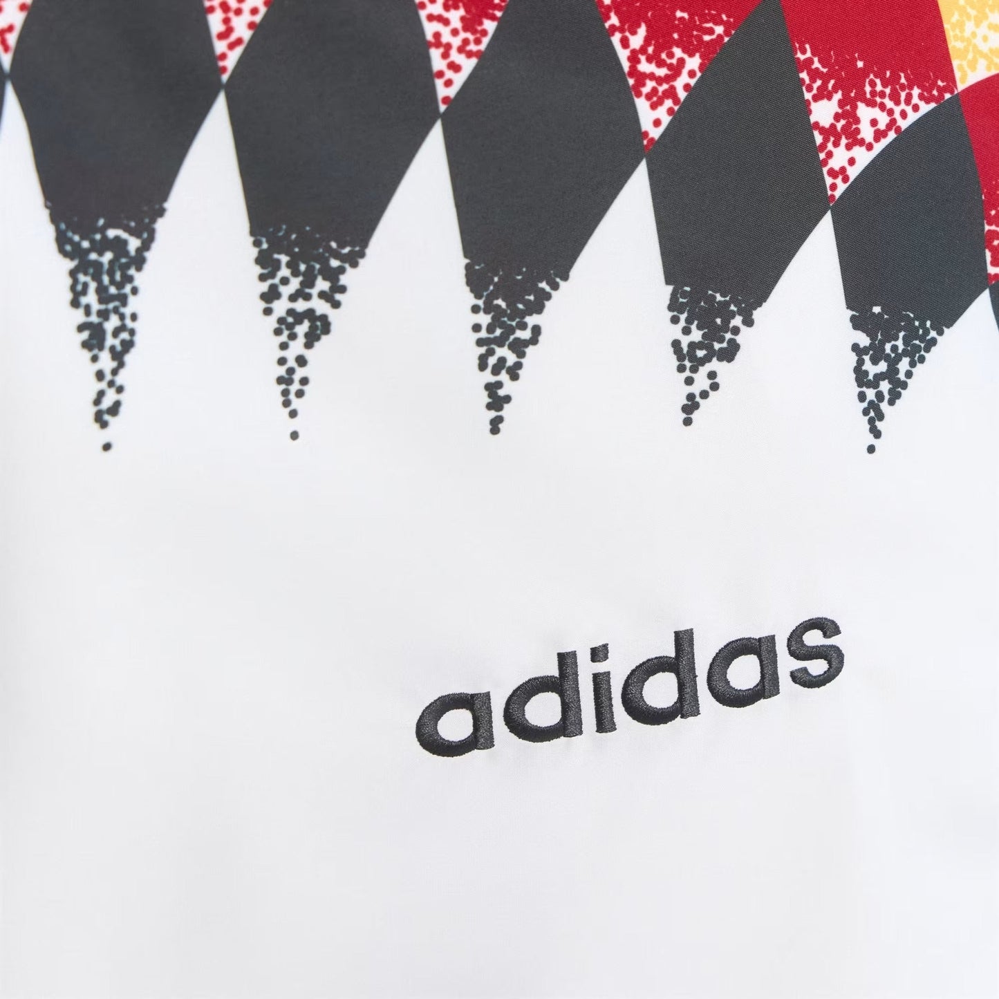 [jw8809] Mens Adidas Dfb Germany Track Top 1994 - White