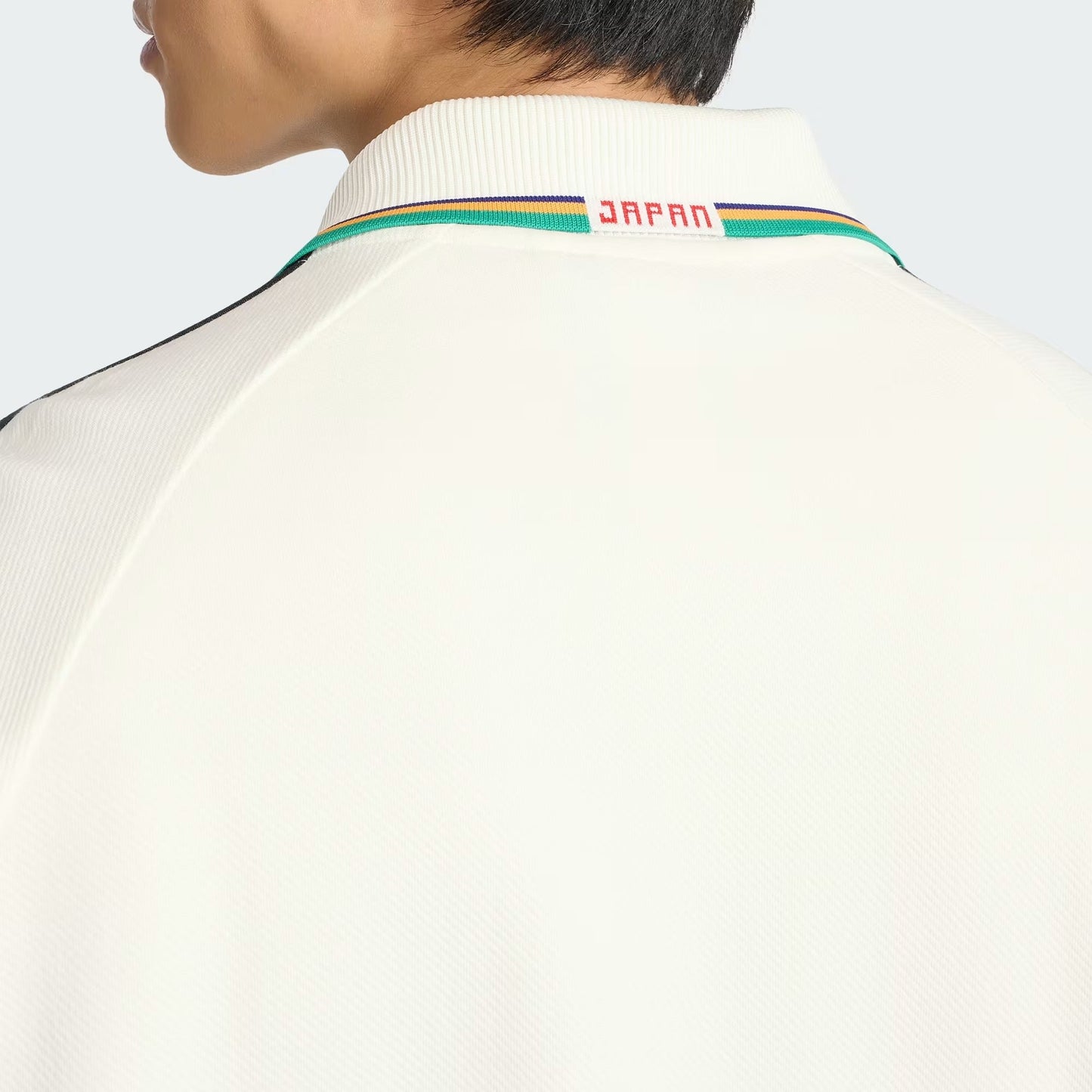 [ka1514] Mens Adidas Jfa Japan Away Anthem Jacket - Owhite