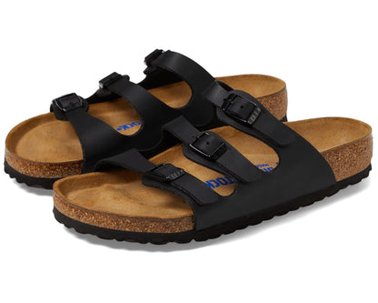 [1011445] Unisex Birkenstock Florida Soft Footbed Oiled Leather (regular Width)