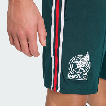 [kd1495] Mens Adidas Fmf Mexico 26 Away Shorts - Aurivy